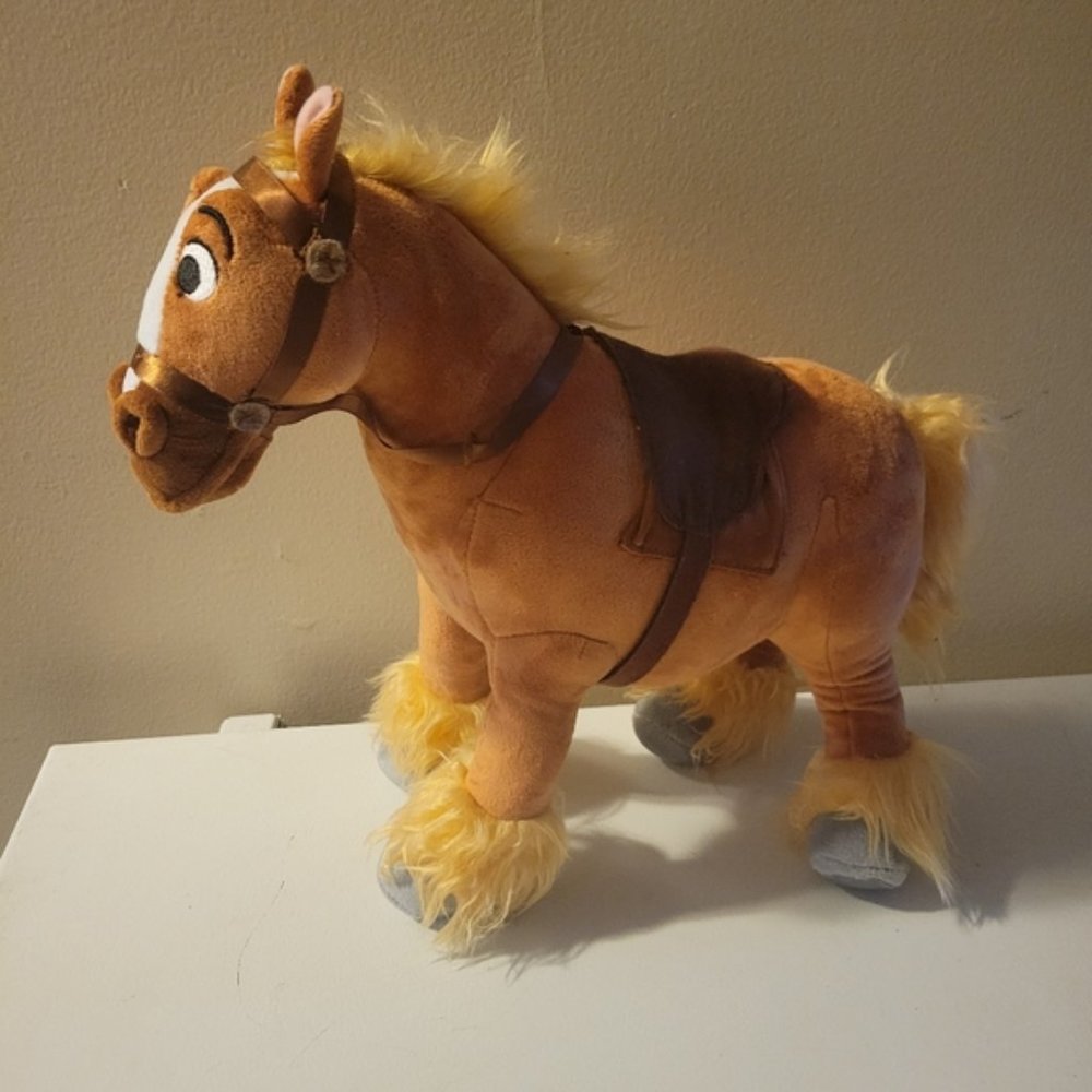 Disney Beauty & The Beast Belles Horse Philippe Plush Toy